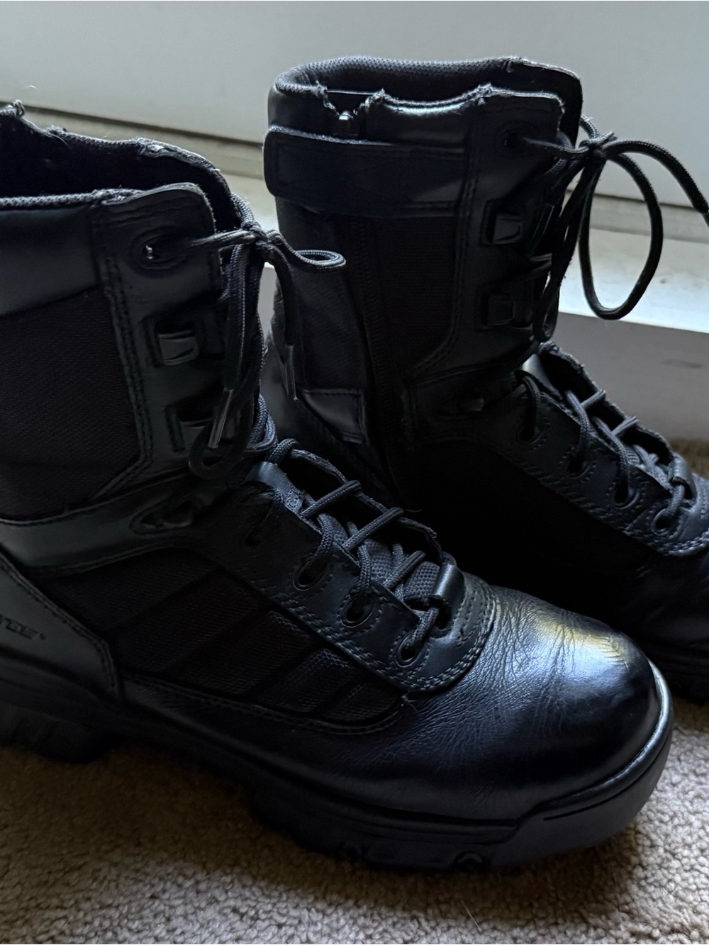 Bates Men's Black Tactical Lace-Up Boots